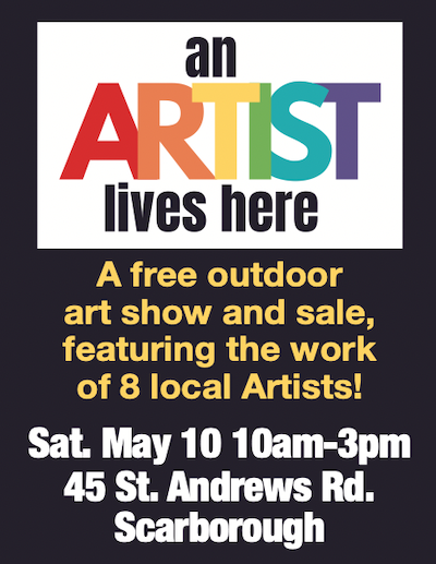 Poster: An Artist Lives Here