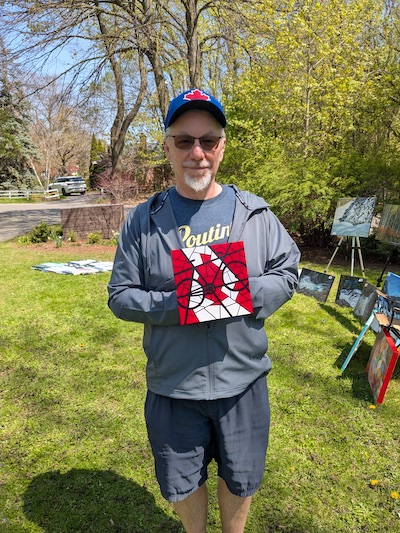 art show photo: the setting